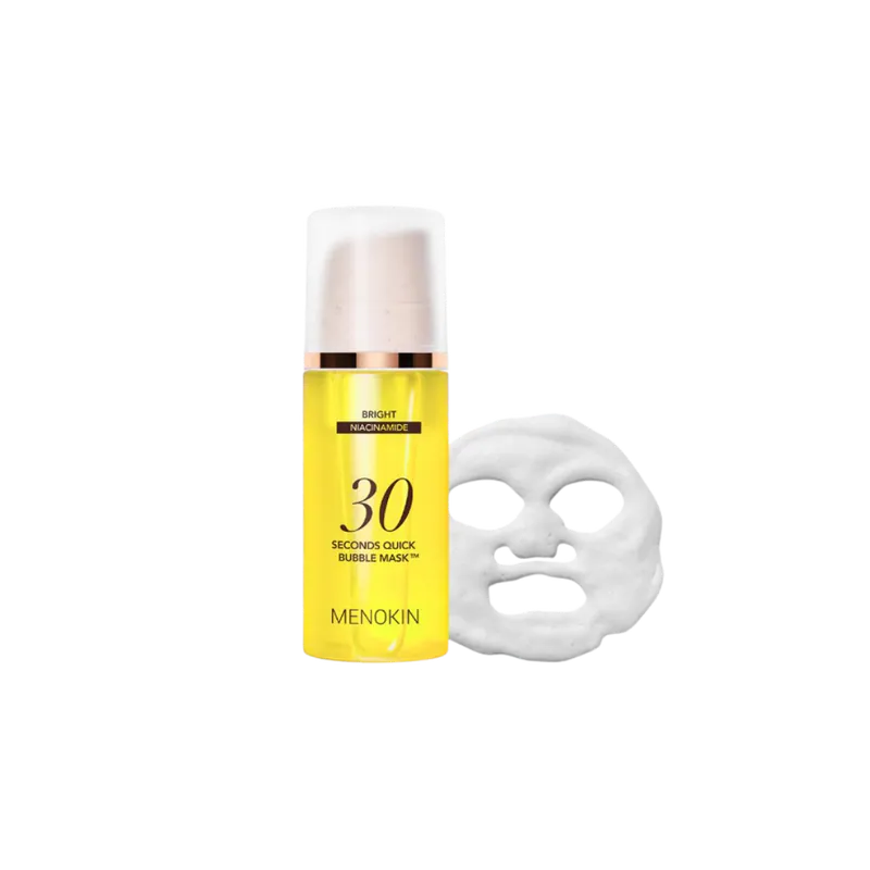 MENOKIN 30秒快速泡沫面膜 黃_CLEAR#舒緩健康