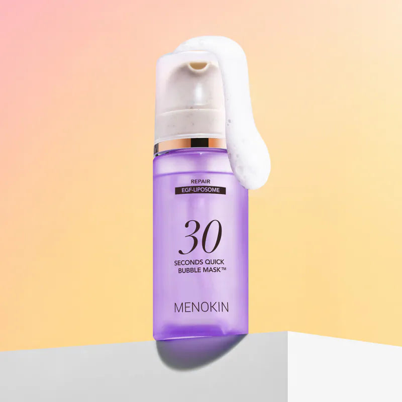 MENOKIN 30秒快速泡沫面膜 紫_CLEAR#舒緩健康